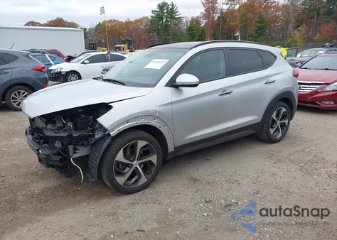 2016 Hyundai Tucson Limited из США, поврежденный, VIN KM8J3CA20GU205183